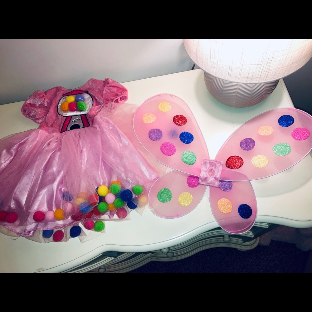 Toddler Gumball Tutu dress costume
